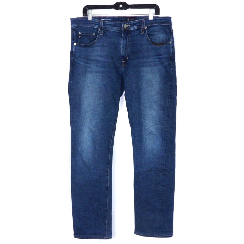 AG Adriano Goldschmied EVERETT Slim Straight Stretch Denim Jeans Men's 36 X 32